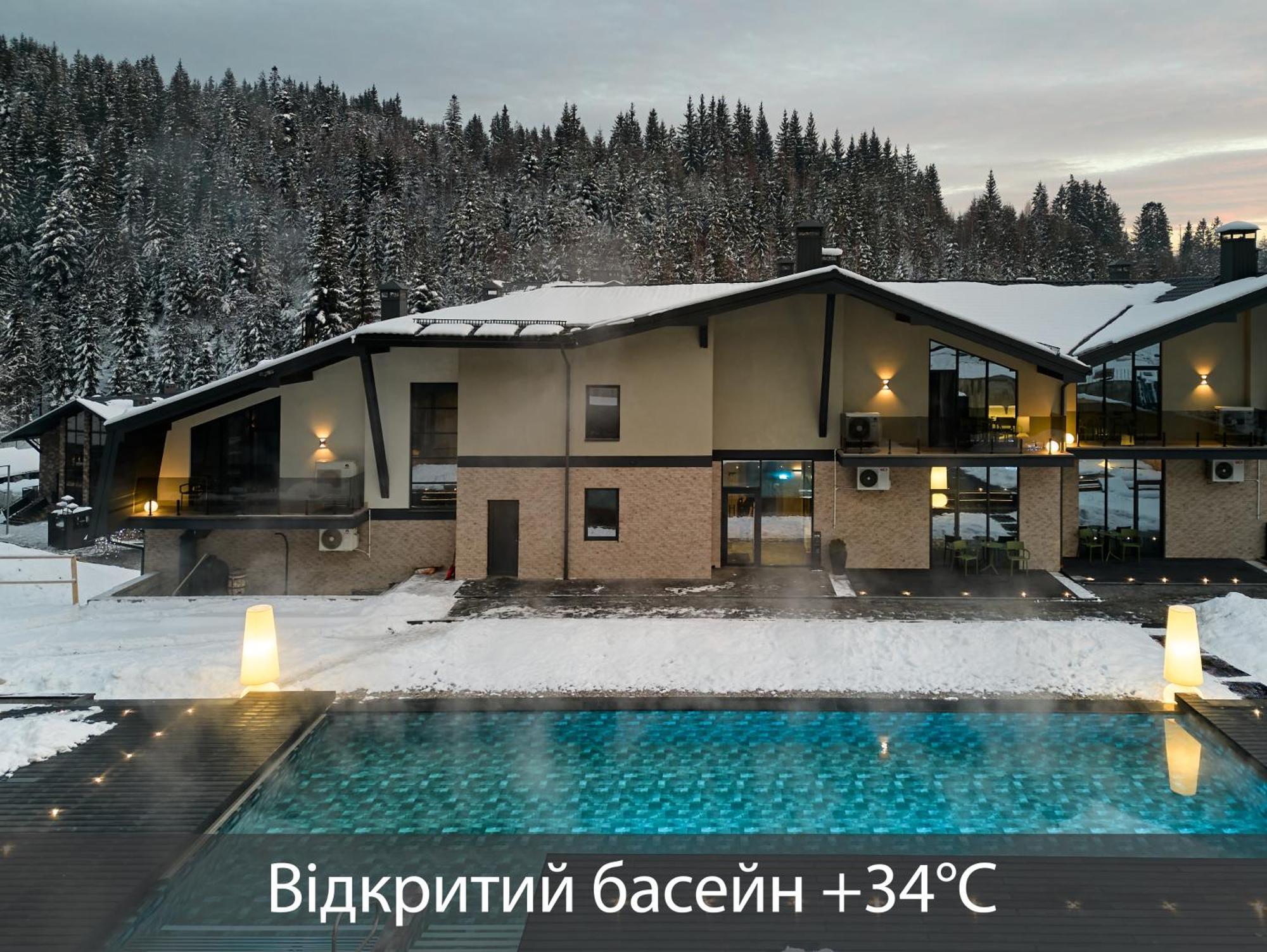 Twins Hotel & Spa Bukovel Ngoại thất bức ảnh